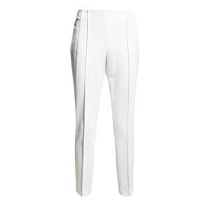 The Row Ivory Tailored Stretch Pants Size 4